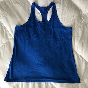 Royal Blue Nike Dri Fit Racer Back Workout Tank